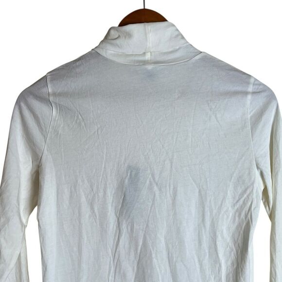 NWT!‎ J. Crew off white turtle neck long sleeve shirt - Picture 7 of 7